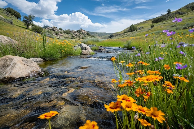 Une nature magnifique générée par l'IA