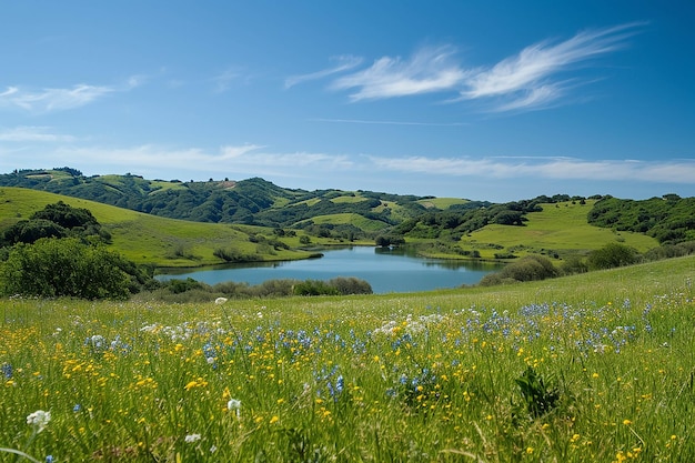 Une nature magnifique générée par l'IA