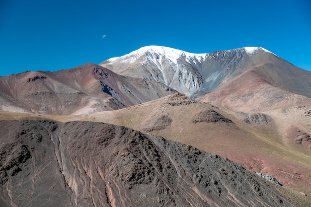 Nature et montagnes des Andes en Amérique du Sud