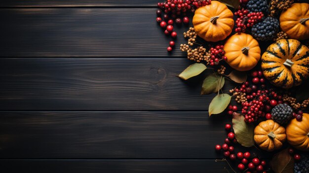 la nature morte d'automne avec des fruits