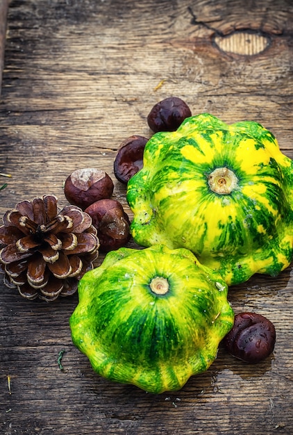 Nature morte aux courges d&#39;automne