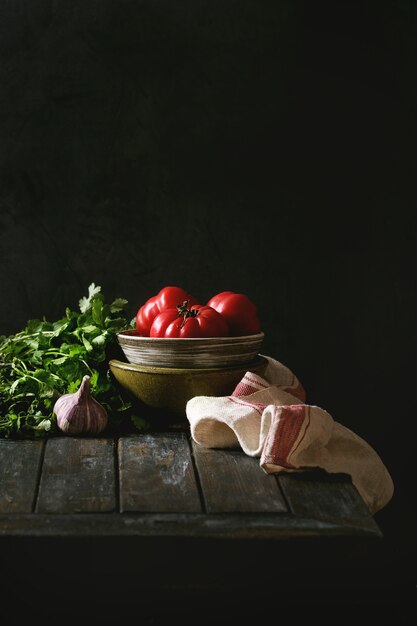 Nature morte aux légumes