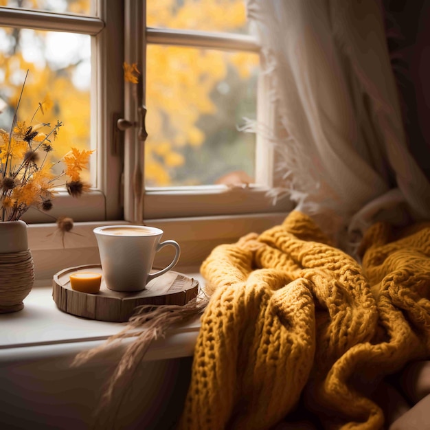 Photo la nature morte avec du café