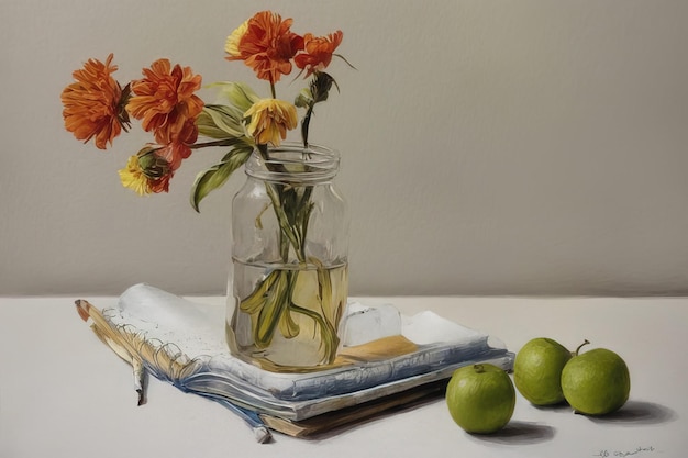 nature morte avec des fleursnature morte avec des fleursnature morte avec des fleurs et un vase