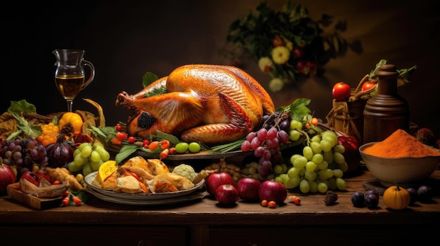 Nature morte pour Thanksgiving