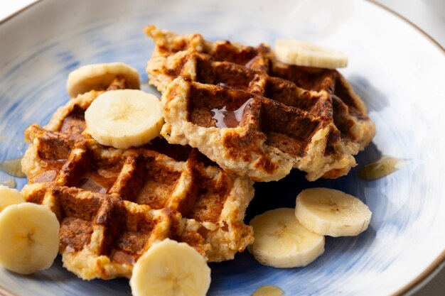 La nature morte de la recette avec la banane de plantaine