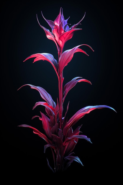 nature plante rouge