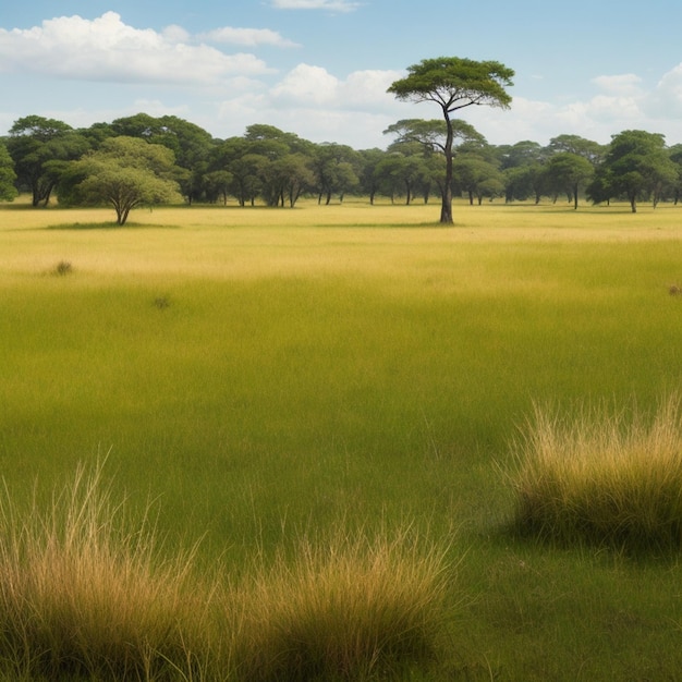 Photo la nature de la savane