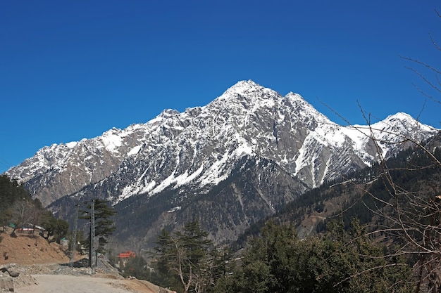 Nature de la vallée de Kalam dans l'Himalaya au Pakistan