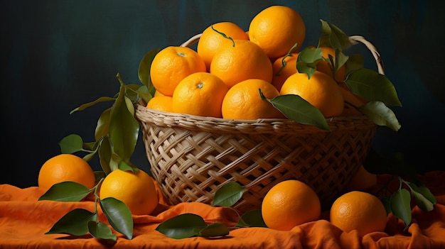 Nature39s Bounty Basket de oranges fraîches Ai