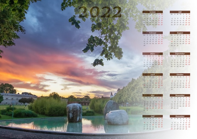 NaturWandkalender 2022