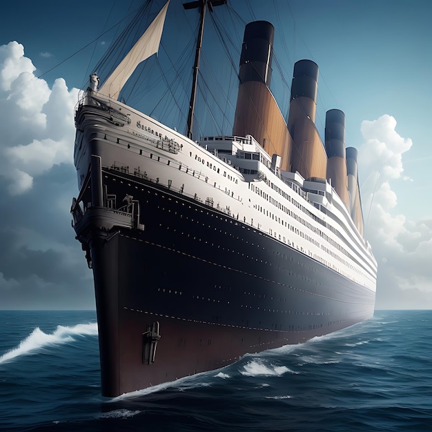 Le navire Titanic AI