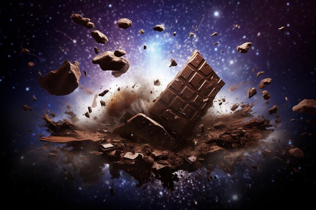 La nébuleuse galactique du chocolat
