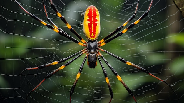 Nephila clavata également connue sous le nom d'araignée jor