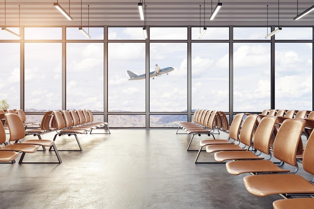 Nettoyer l'intérieur de l'aéroport