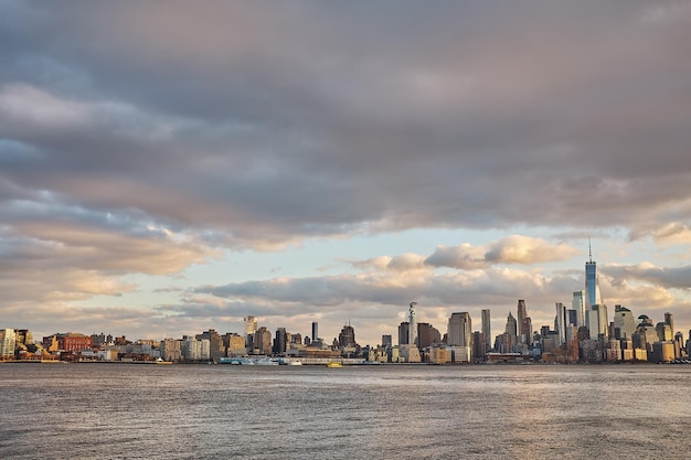 Photo new york vue depuis hoboken