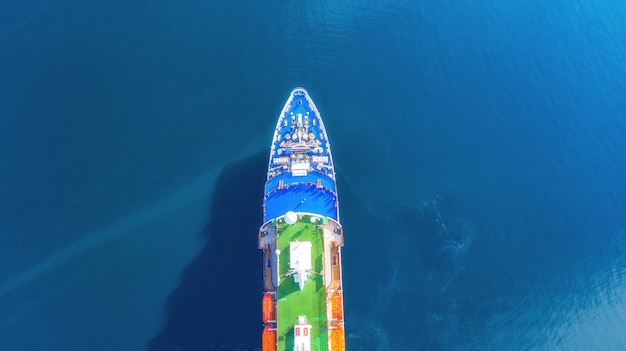 Nez de la croisière vue aérienne