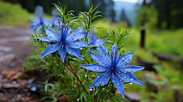 Nigella Noms communs Devil Bush Love HD Arrière-plan papier peint papier peint sur le bureau