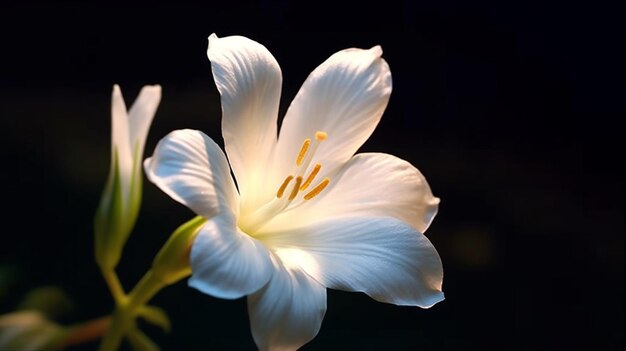 NightScented Stock Fleur magnifiquement épanouie IA générative