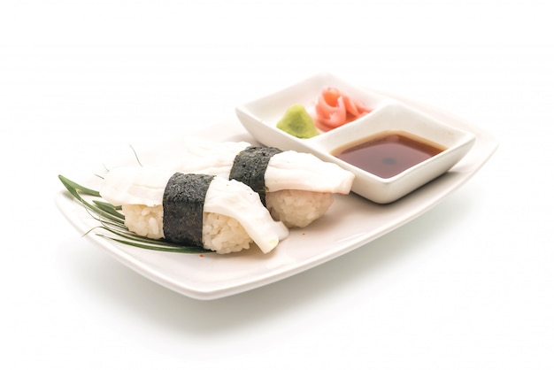 nigiri sushi pieuvre - style de cuisine japonaise