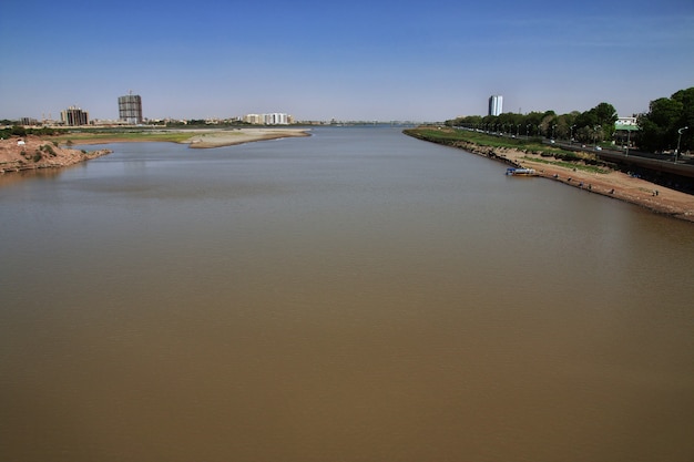 Le Nil Bleu à Khartoum, Soudan