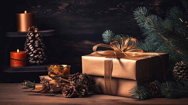 Noël, un conte festif d'amour et de don généré par l'IA