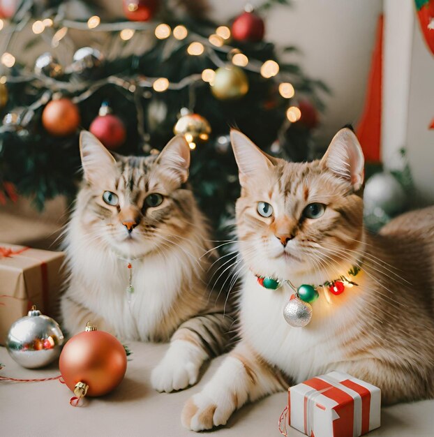 Noël du chat