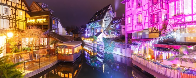 Noël Petite Venise à Colmar Alsace France