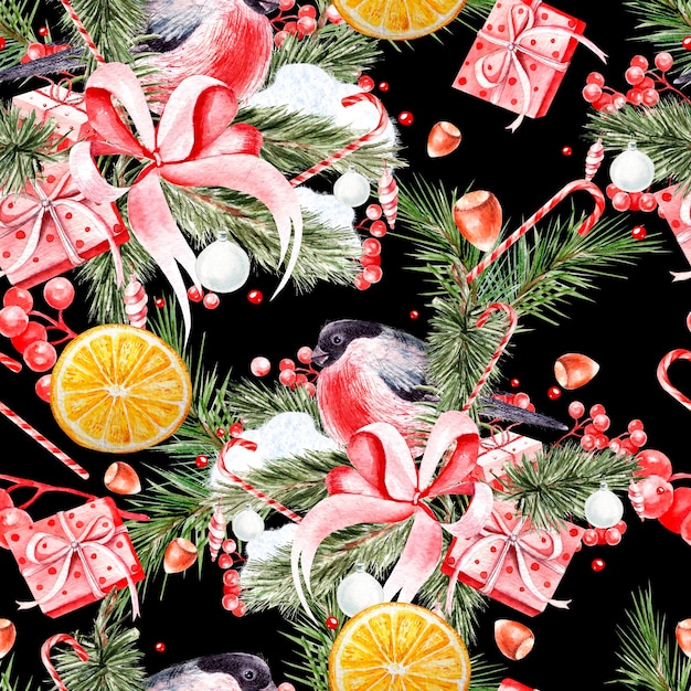 Noël seamless pattern