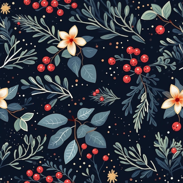 Noël seamless pattern