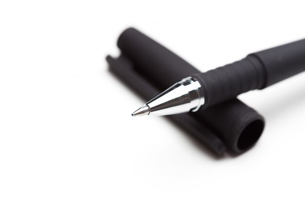 Nœud d'écriture d'un stylo à bille bouchent