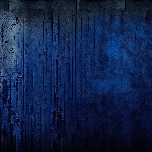 Noir grungy bleu foncé texture ciment béton mur abstrait