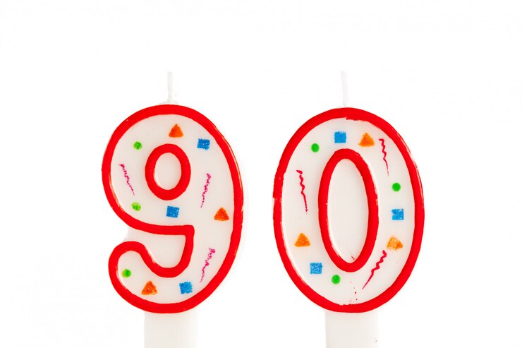 Nombre de bougies d'anniversaire