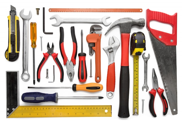 De nombreux outils isolés