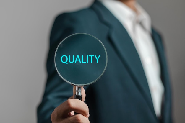 Normes d'assurance du contrôle de la qualité Concept d'entreprise Norme d'entreprise Audit Certification du contrôle de qualité
