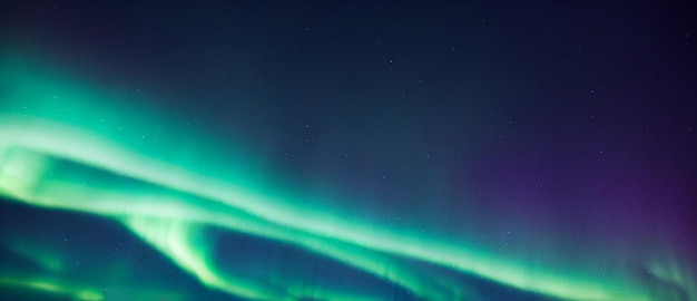 Northern Lights Aurora borealis avec étoilé dans le ciel nocturne. Abstrait RPG de jeu