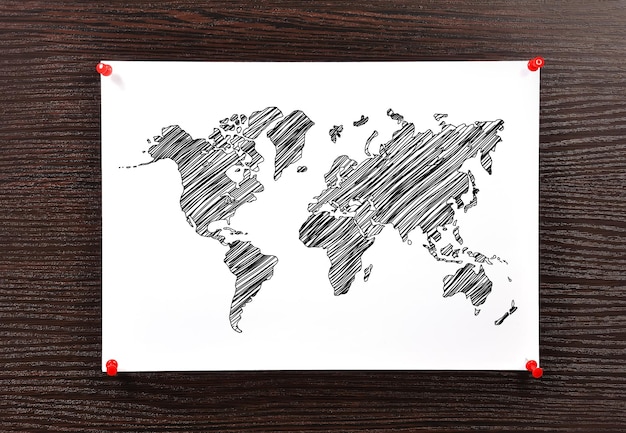 Notez la carte du monde