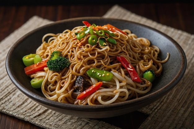 Noudles Yakisoba nourriture japonaise