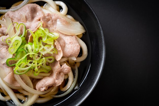 nouilles shoyu udon ramen au porc (Shoyu Ramen)