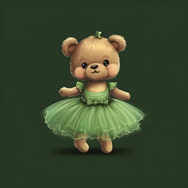 Nounours tutu fantaisie