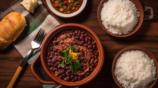 Nourriture brésilienne Feijoada