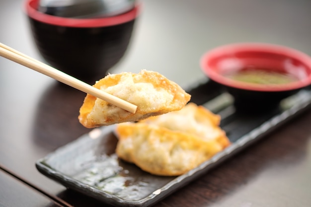 Nourriture japonaise Gyoza