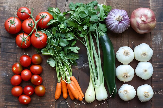 Nourriture mexicaine et légumes frais pour les festivals