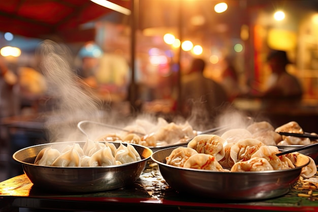 La nourriture de rue asiatique