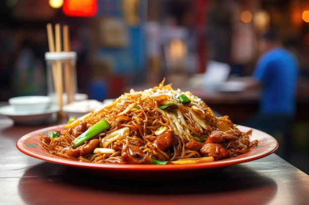 La nourriture de rue asiatique