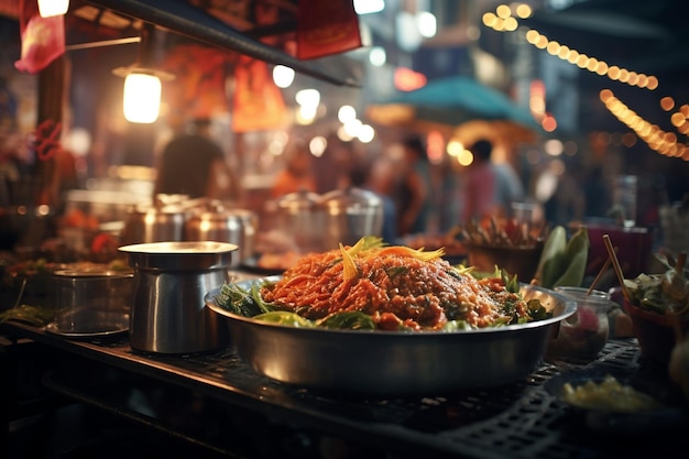 La nourriture de rue à Bangkok