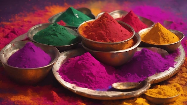 La nourriture traditionnelle indienne du festival de Holi