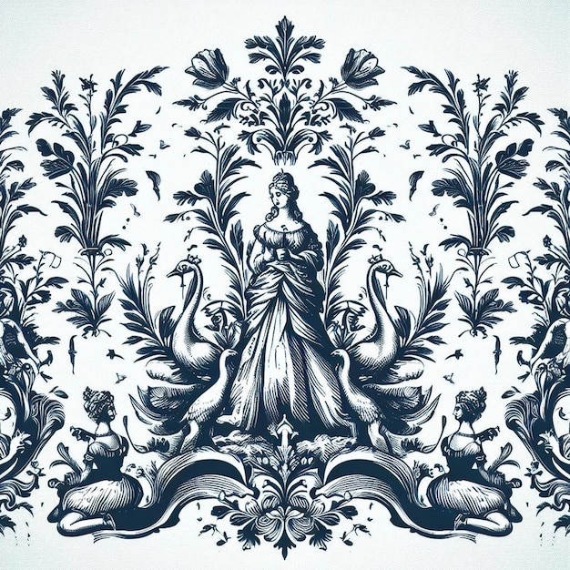 Photo nouveau design de motif de toile à la mode design de modèle de toile sans coutures design de motif floral sans couture