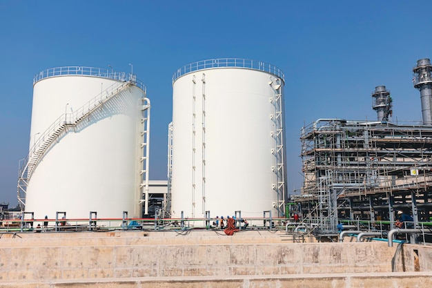 Nouveau réservoir de stockage d'échafaudage de réservoir d'industrie chimique de construction