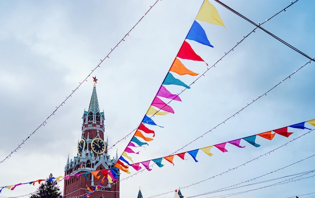 Nouvel an dans la capitale de la Russie